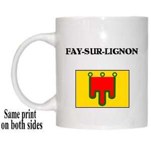  Auvergne   FAY SUR LIGNON Mug 