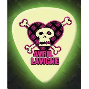  Avril Lavigne 5 X Glow In The Dark Premium Guitar Picks 