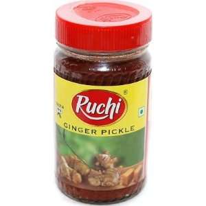 Ruchi Ginger Pickle   300g  Grocery & Gourmet Food
