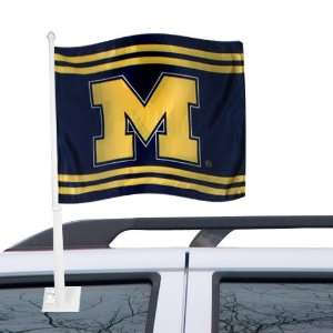  Michigan Wolverines Car Flag