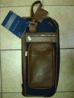 REUNION BLUES XL Drum Stick Mallet Bag Blue   Case Leather trim NEW 