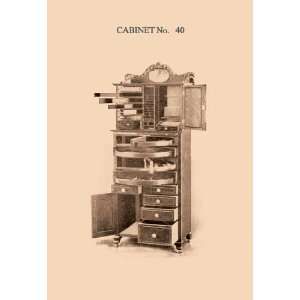  Dentists Cabinet #40 24X36 Giclee Paper