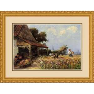  Flowerfield by Willem Bataille   Framed Artwork