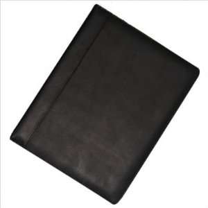  Buxton Genuine Leather Writing Pad Folio, Black