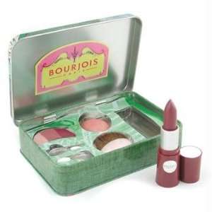   ( EyeShadow Trio + Blush + Lovely Rouge Lipstick )   # Bordeaux