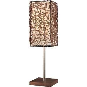  Rotin Table Lamp With Rattan