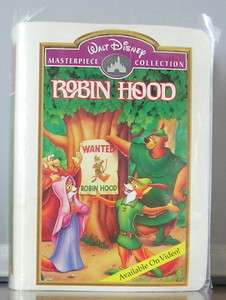 Robin Hood Figure New in Sleeved Disney Box 1996 McDonalds Happy Meal 