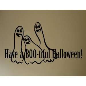  Halloween Decoration Wall Decals Have a Bootiful Halloween 
