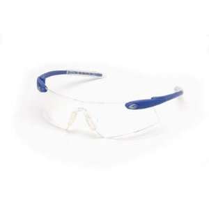 Desperado Safety Glasses With Blue Frame And Clear Duramass Scratch 