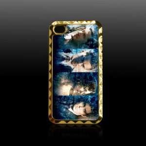 Despicable Me Printing Golden Case Cover for Iphone 4 4s Iphone4 Fits 