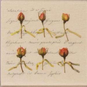  Rubber Stamp   Rosebuds