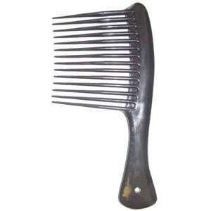    Large Tooth Shampoo Detangling Comb Rack Hair Comb (Black) Beauty
