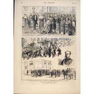  Machahon Marshal Spain DEtat Cardinal Pavia Print 1874 