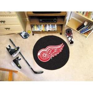  Detroit Red Wings Hockey Puck Area Rug Welcome/Door/Bath 
