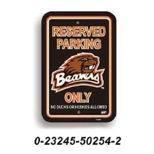 Oregon State Beavers Parking Sign ** 