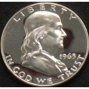  1963 Franklin Proof Silver Half Dollar 