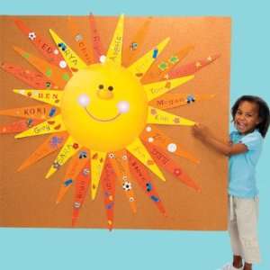  Design Your Own Bulletin Board Sun   Basic School Supplies 
