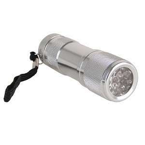 12 LED Super Bright Aluminum Alloy Flashlight w/3 AAA 