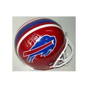 Jim Kelly Autographed Buffalo Bills Riddell Full Size Replica Helmet 