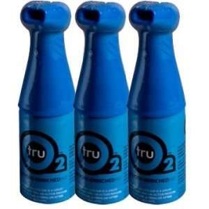  truO2 Personal Oxygen High Pressure Canister 3 pack 