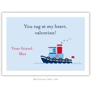  Boatman Geller Stationery   Tugboat Valentine Valentines 