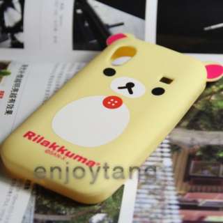 Cute Rila Bear soft Cover Case Samsung Galaxy Ace S5830  