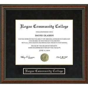  Rogue Community College Diploma Frame
