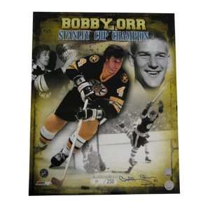  Bobby Orr Boston Bruins NHL Autographed Stanley Cup 