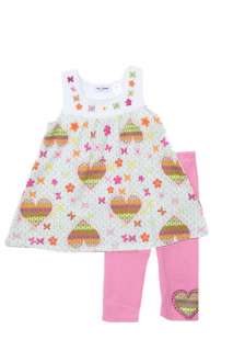 NWT BT Kids Toddler Girls 2 pc pink leggings set 091939843578  