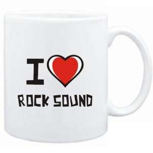  Mug White I love Rock Sound  Cities