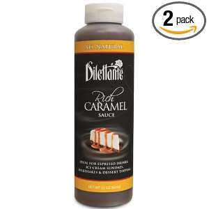 Dilettante Carameled Cream Sauce, 22 Ounce Packages (Pack of 2)