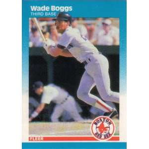  1987 Fleer #29 Wade Boggs [Misc.]