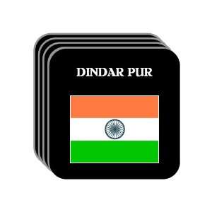  India   DINDAR PUR Set of 4 Mini Mousepad Coasters 