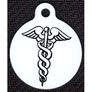   Round Caduceus Pet Tags Direct Id Tag for Dogs & Cats