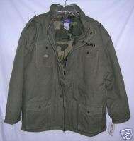 Boys DICKIES Winter Duck Canvas Coat Jacket Olive Large  