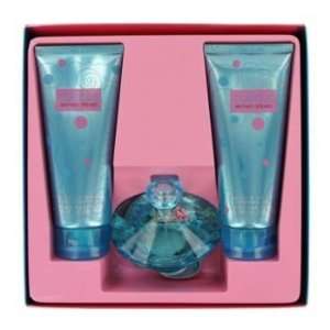 Curious by Britney Spears   Gift Set    3.4 oz Eau De Parfum Spray + 6 