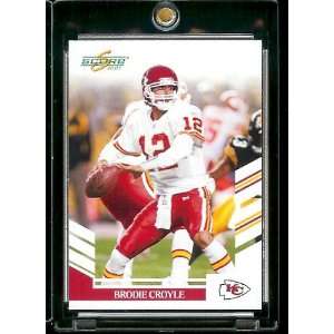  2007 Score # 267 Brodie Croyle   Kansas City Chiefs   NFL 