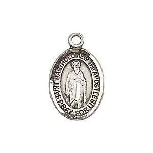  St. Bartholomew the Apostle Small Sterling Silver Medal 