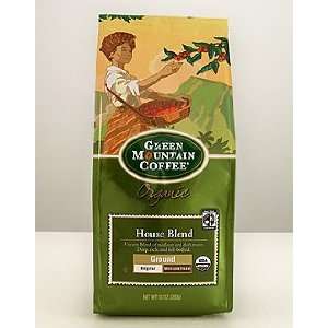 Green Mountain Organic Coffee, House Blend, GROUND, Regular, Med Roast 