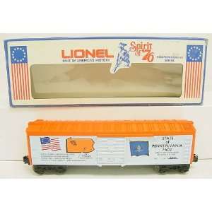  Lionel 6 7602 State of Pennsylvania Boxcar LN /Box Toys & Games