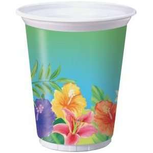  Hibiscus Heat 16oz Plastic Cups