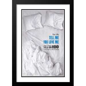  Tell Me You Love Me (TV) 20x26 Framed and Double Matted TV 