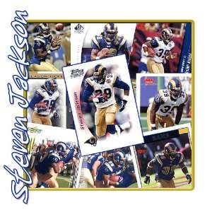  Burbank Sportscards St. Louis Rams Steven Jackson Card Set 