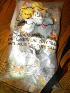 Avon Tiny Tillia Yellow Musical Mobile New Item 094000570441  