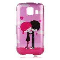 PINK Love EMO Cell Phone CASE for LG OPTIMUS S V U  