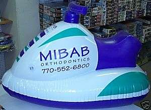 Mibab Orthodontics Inflatable Jet Ski Sign New 5 Pc Lot  