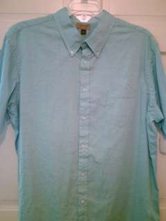 Men Shirts Sonoma S/S Blues Green White Orange Cotton Pocket NWT 2XLT 