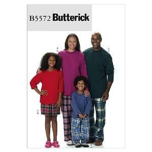  Butterick Patterns B5572 Misses/Mens/Childrens/Boys/Girls 