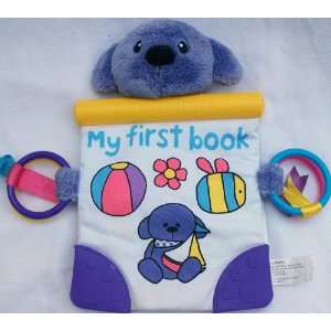  My First Book, Plush Soft Puppy Rag Book Toy Toys & Games