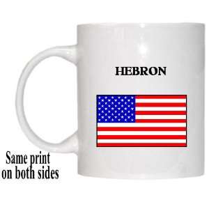  US Flag   Hebron, Connecticut (CT) Mug 
